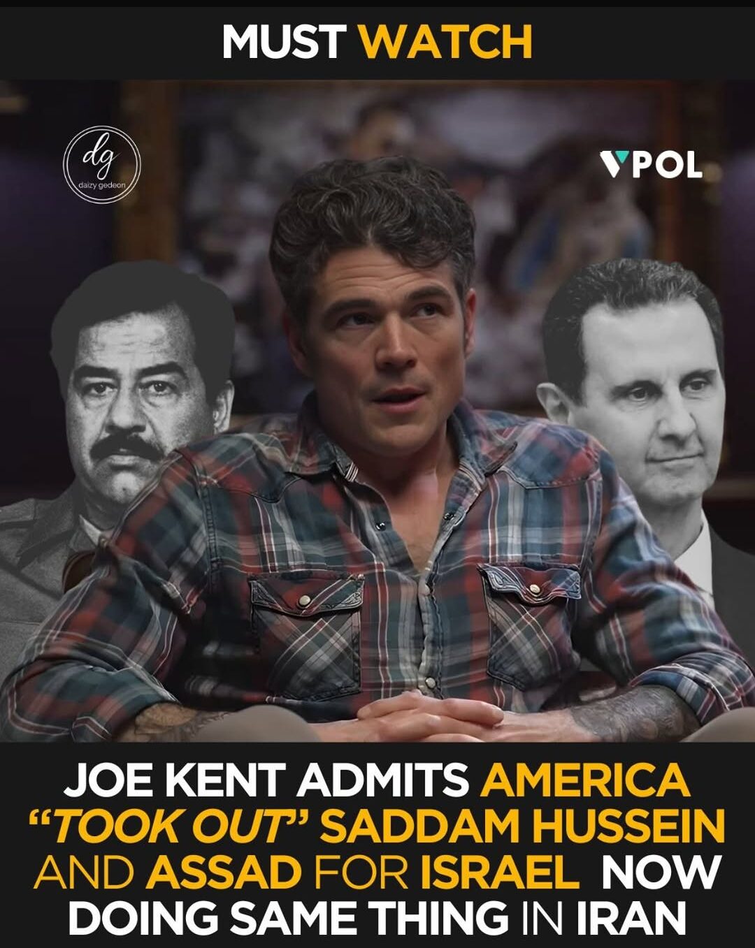 Joe Kent Sparks Debate, Claims U.S. Wars Were Influenced by Israel