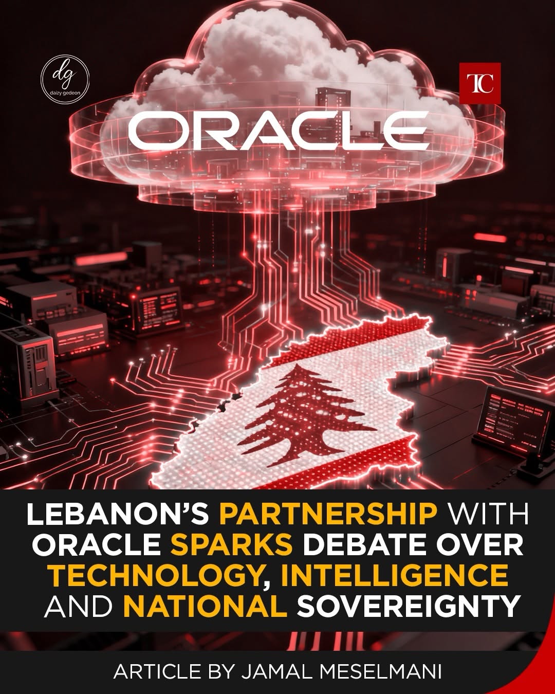 Lebanon’s Partnership with Oracle Sparks Debate on Technology and National Sovereignty