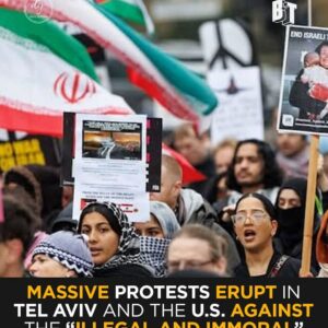 Mass Protests Erupt in Tel Aviv and U.S. Against “Illegal and Immoral” War on Iran