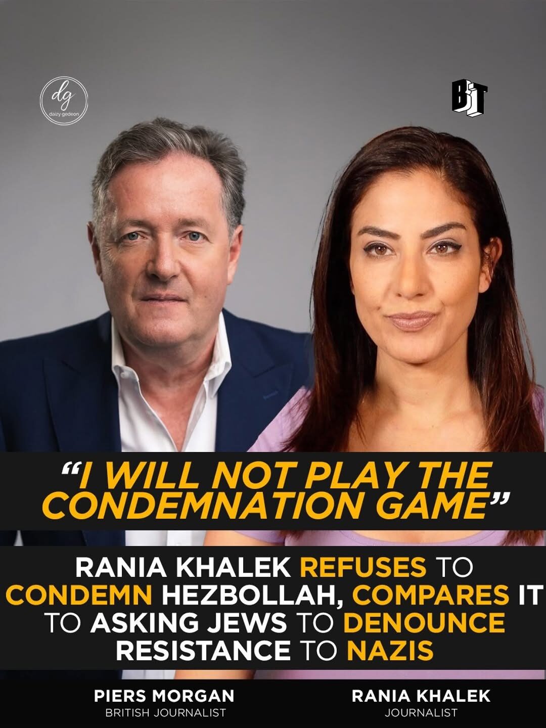Piers Morgan Confronts Rania Khalek Over Hezbollah — Her Response Ignites Debate