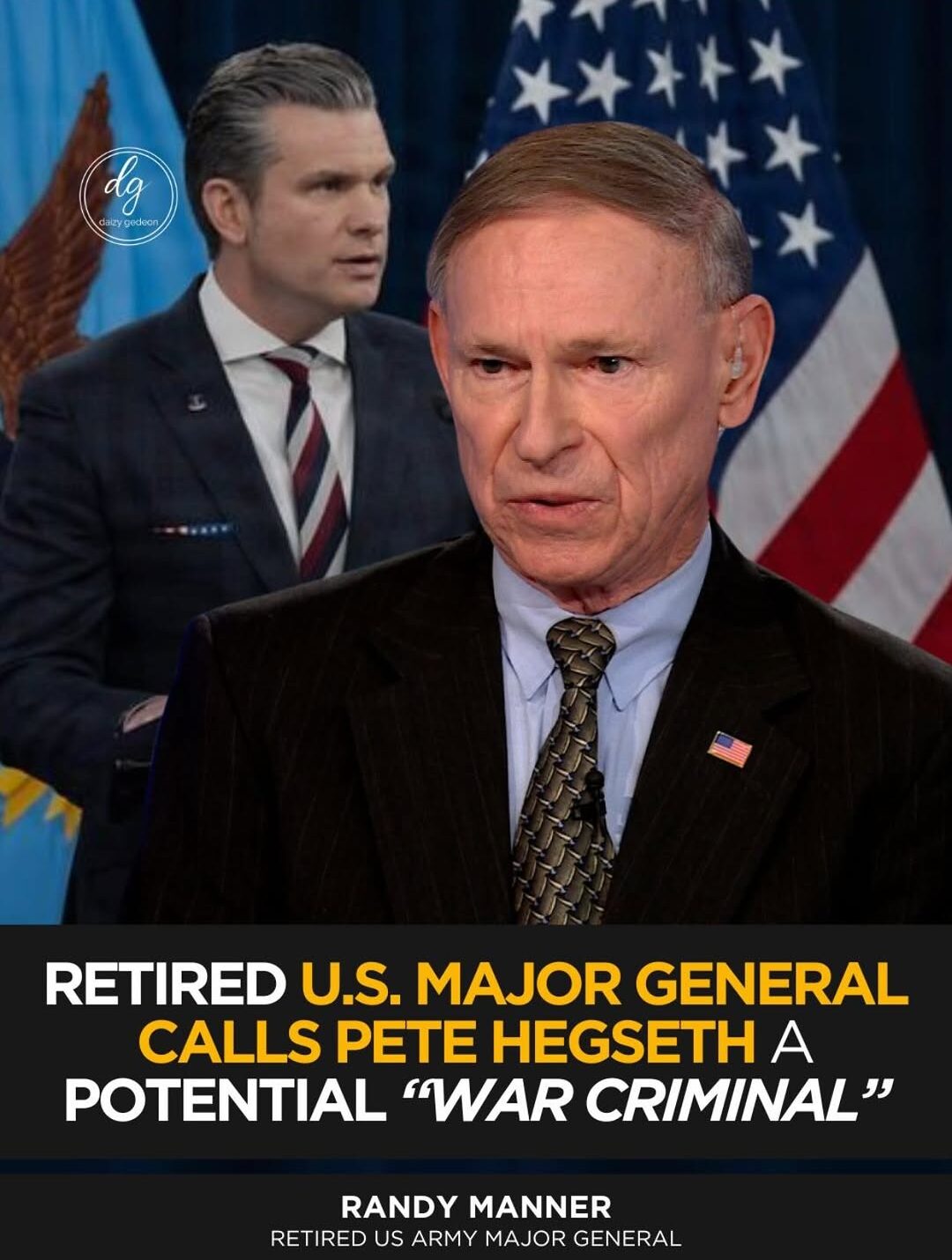 Retired US Major General Calls Pete Hegseth a “Potential War Criminal” in Explosive Claim