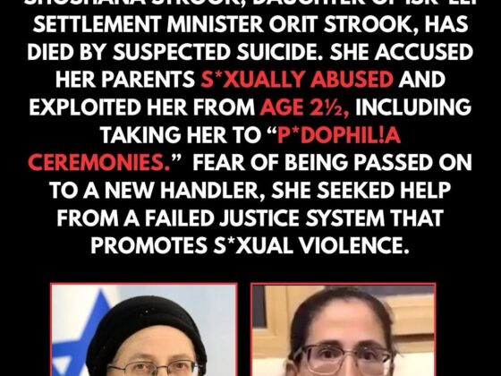 Shoshana Strook, Daughter of Israeli Minister Orit Strook, Found Dead; Allegations Under Investigation