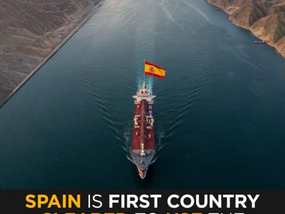 Spain First Country Cleared by Iran to Use Strait of Hormuz, Report Claims
