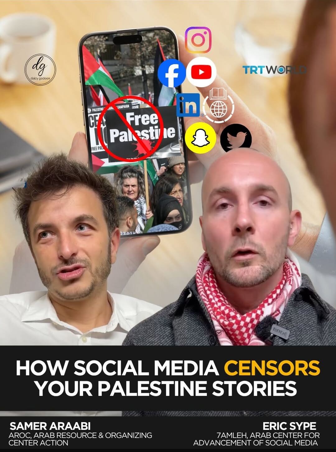 TRT World: How Social Media Is Censoring Palestine Content, Experts Warn