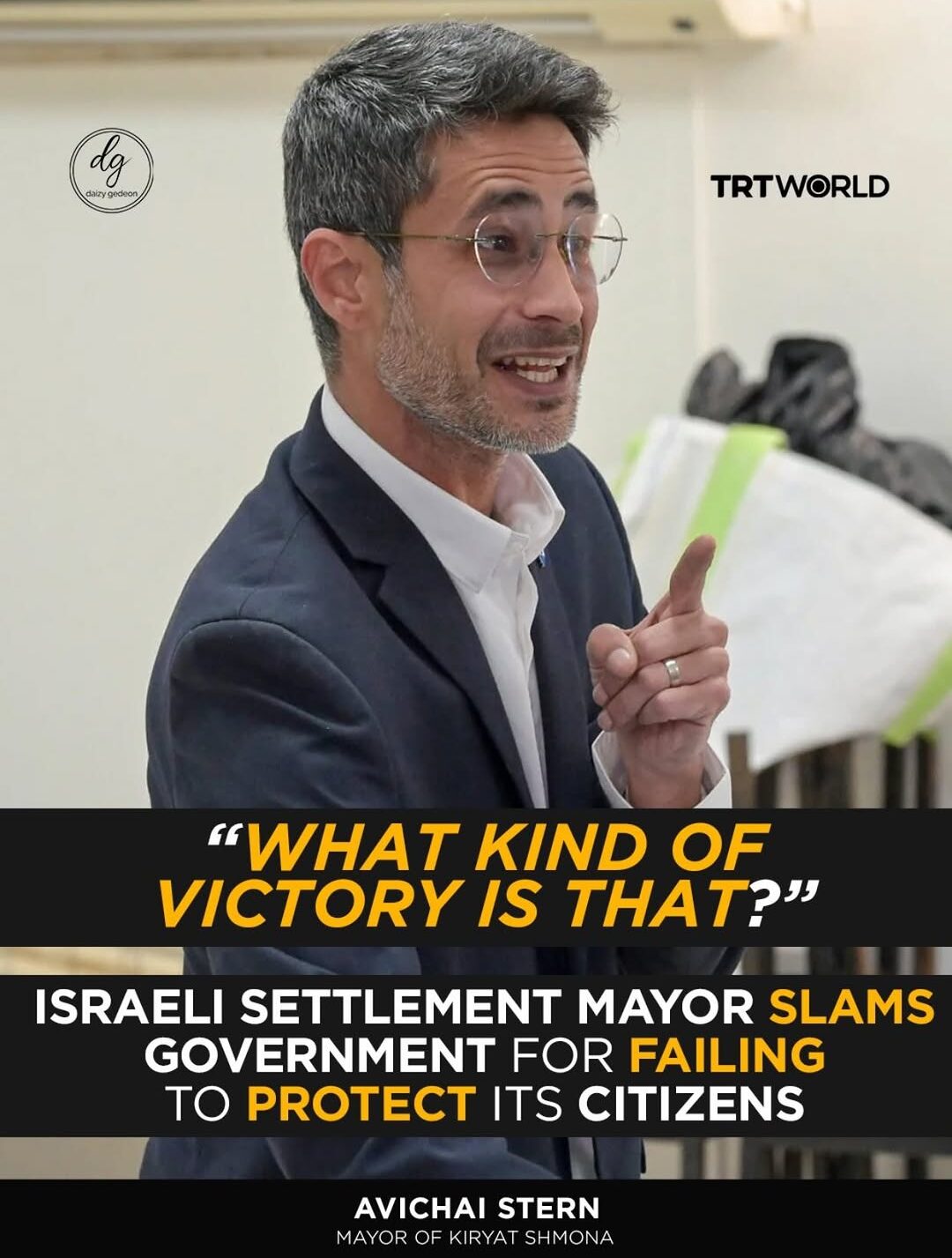 TRT World: Israeli Mayor Calls Out Government Over Civilian Safety Crisis