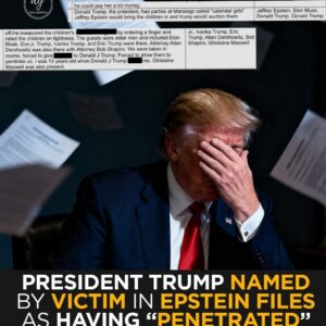 Trump Named in Epstein Files as Accuser Details Allegation, Sparks Outrage