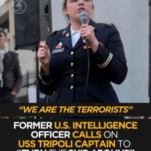 “We Are the Terrorists”: Josephine Guilbeau Calls on USS Tripoli Captain to “Turn the Ship Around”