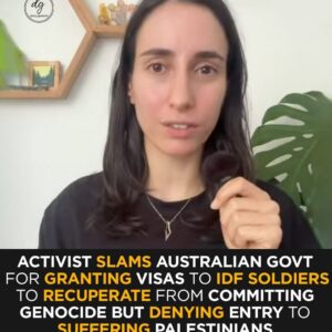 Activist Slams Australia Over Visas for Israeli Soldiers While Palestinians Are Denied Entry