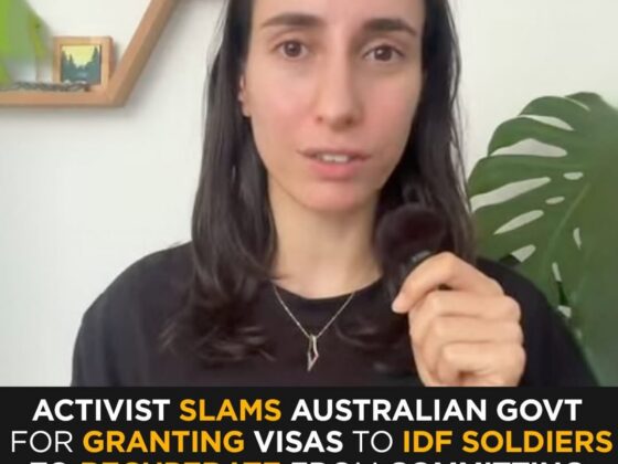 Activist Slams Australia Over Visas for Israeli Soldiers While Palestinians Are Denied Entry
