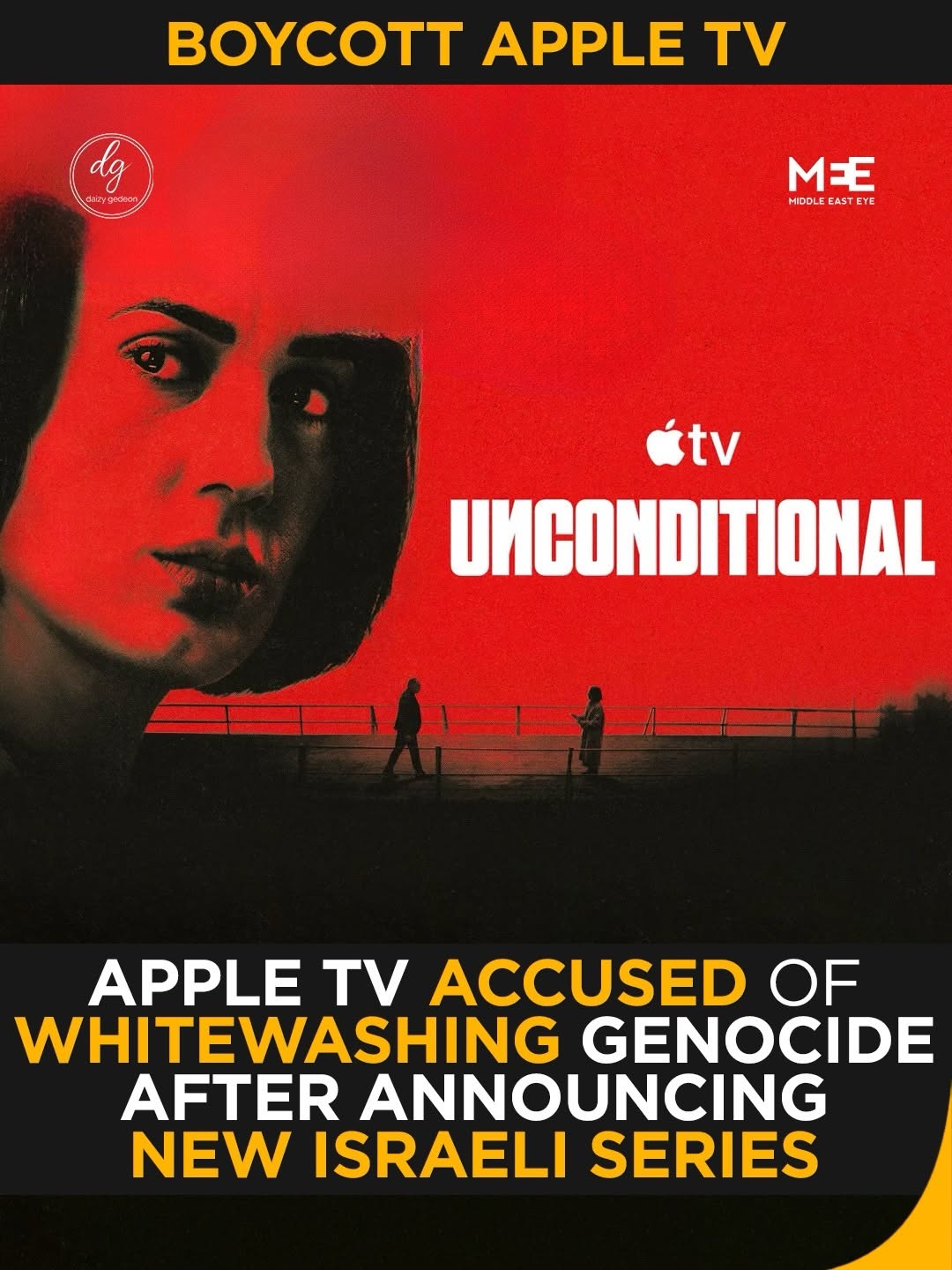 Apple TV Accused of Whitewashing Genocide With New Israeli Series