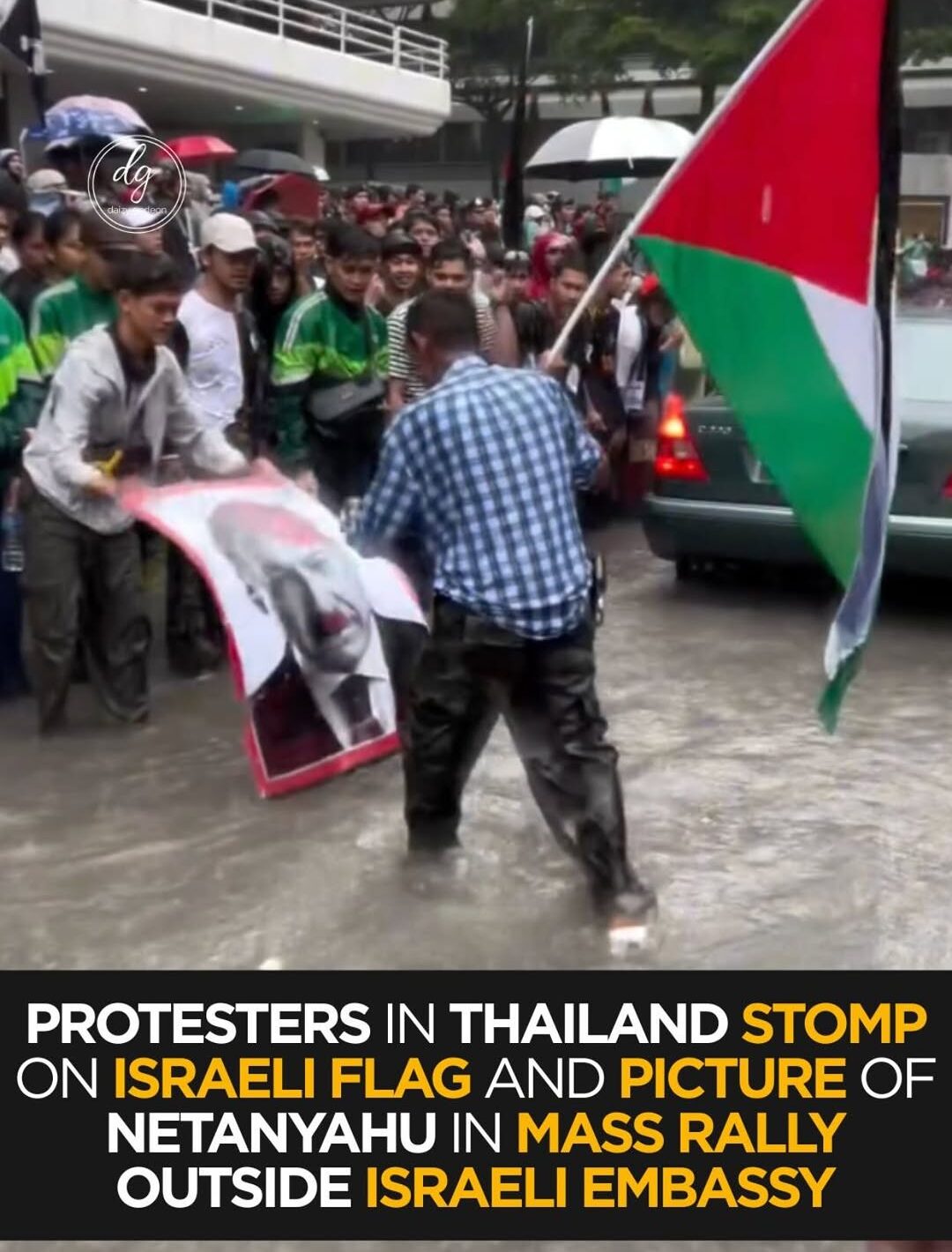 Bangkok Embassy Protest Video From October 2025 Resurfaces During Songkran