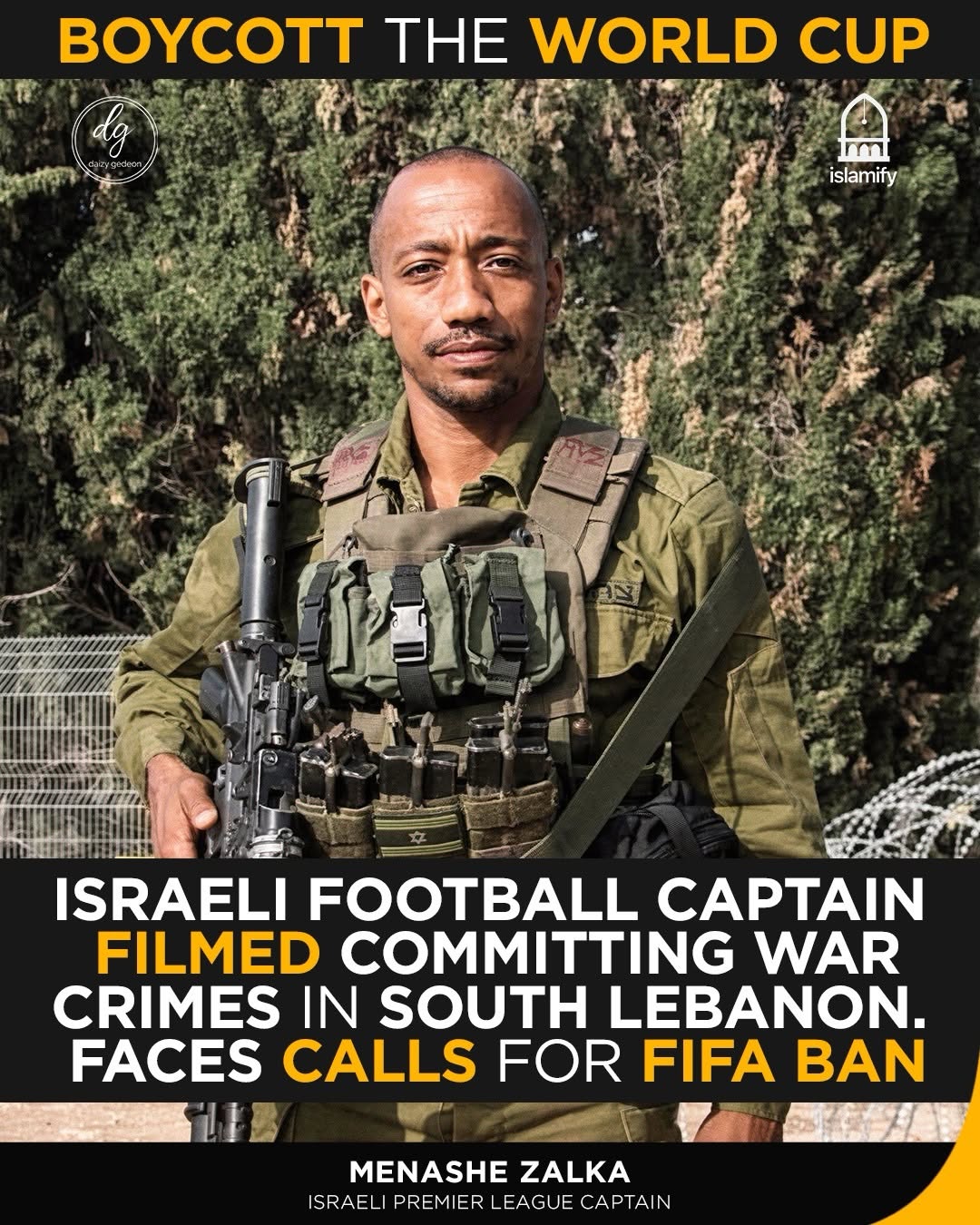 “Boycott the World Cup” Trends After Video of Israeli Captain Goes Viral