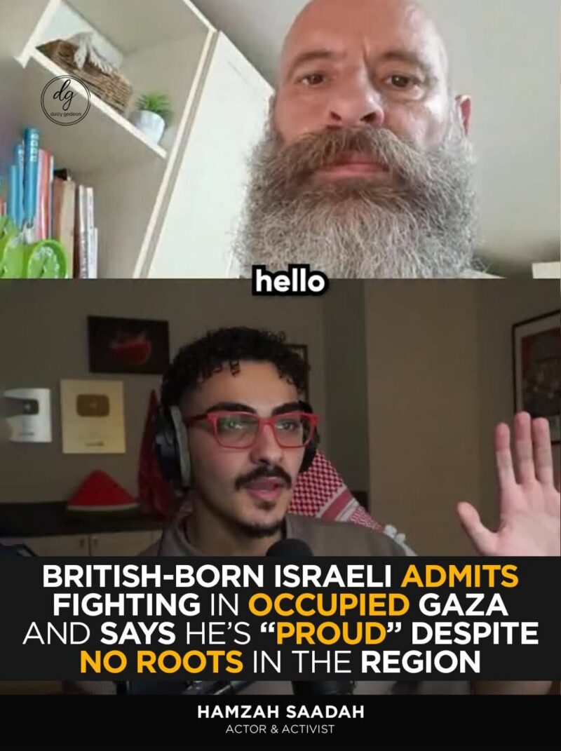 British-Born Israeli Says He Fought in Gaza and Is Proud of It
