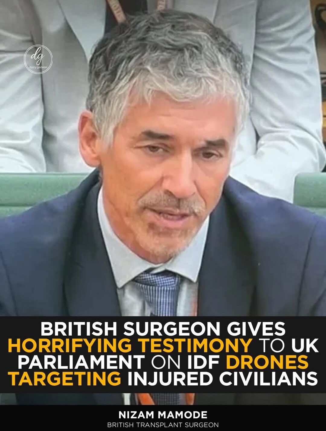 British Surgeon Tells UK Parliament Injured Civilians Were Targeted by Drones