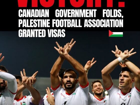 Canada Backs Down, Grants Visas to Palestine Football Team After Mounting Pressure