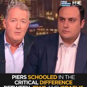 Piers Morgan Challenged on Difference Between Jews and Israelis
