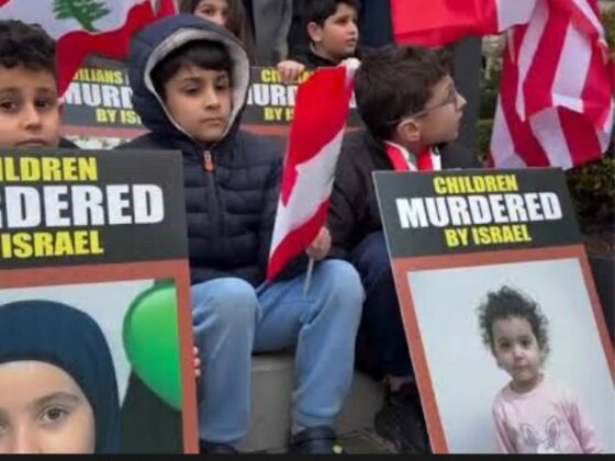 Hundreds Gather in Dearborn for Candlelight Vigil Honoring Lebanon’s Children