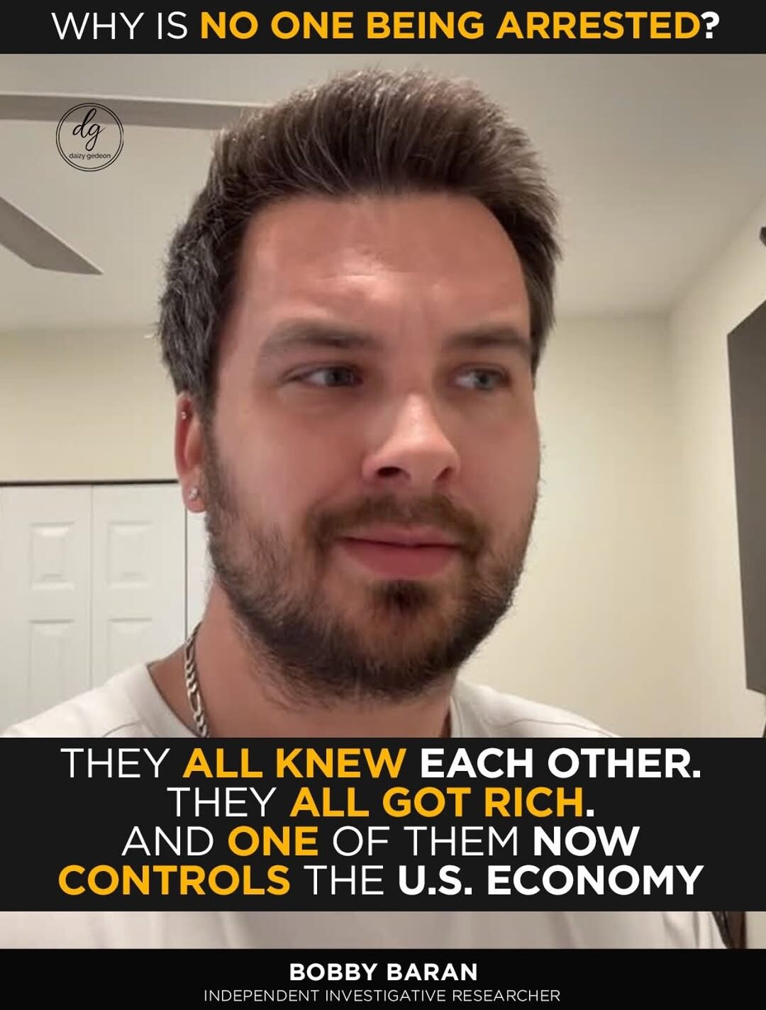 Investigative Researcher Bobby Baran Exposes How a Connected Elite Controls the U.S. Economy