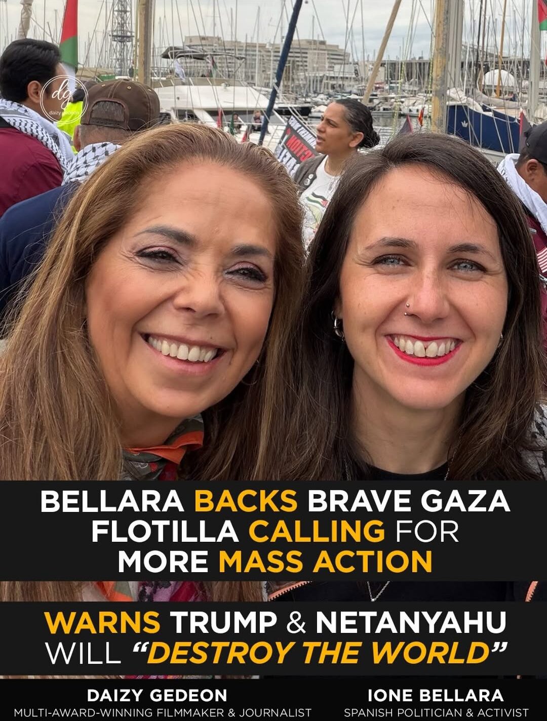 Ione Belarra Meets Activist Voices as Anti-War Pressure Builds in 2026