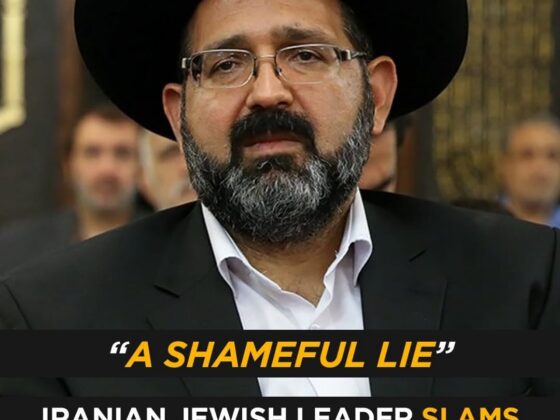 Iranian Jewish Leader Says Israel’s Claim of Protecting Jews Is a “Shameful Lie”