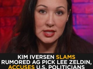 Kim Iversen Slams Reported AG Pick Lee Zeldin, Alleges Pro-Israel Lobby Influence