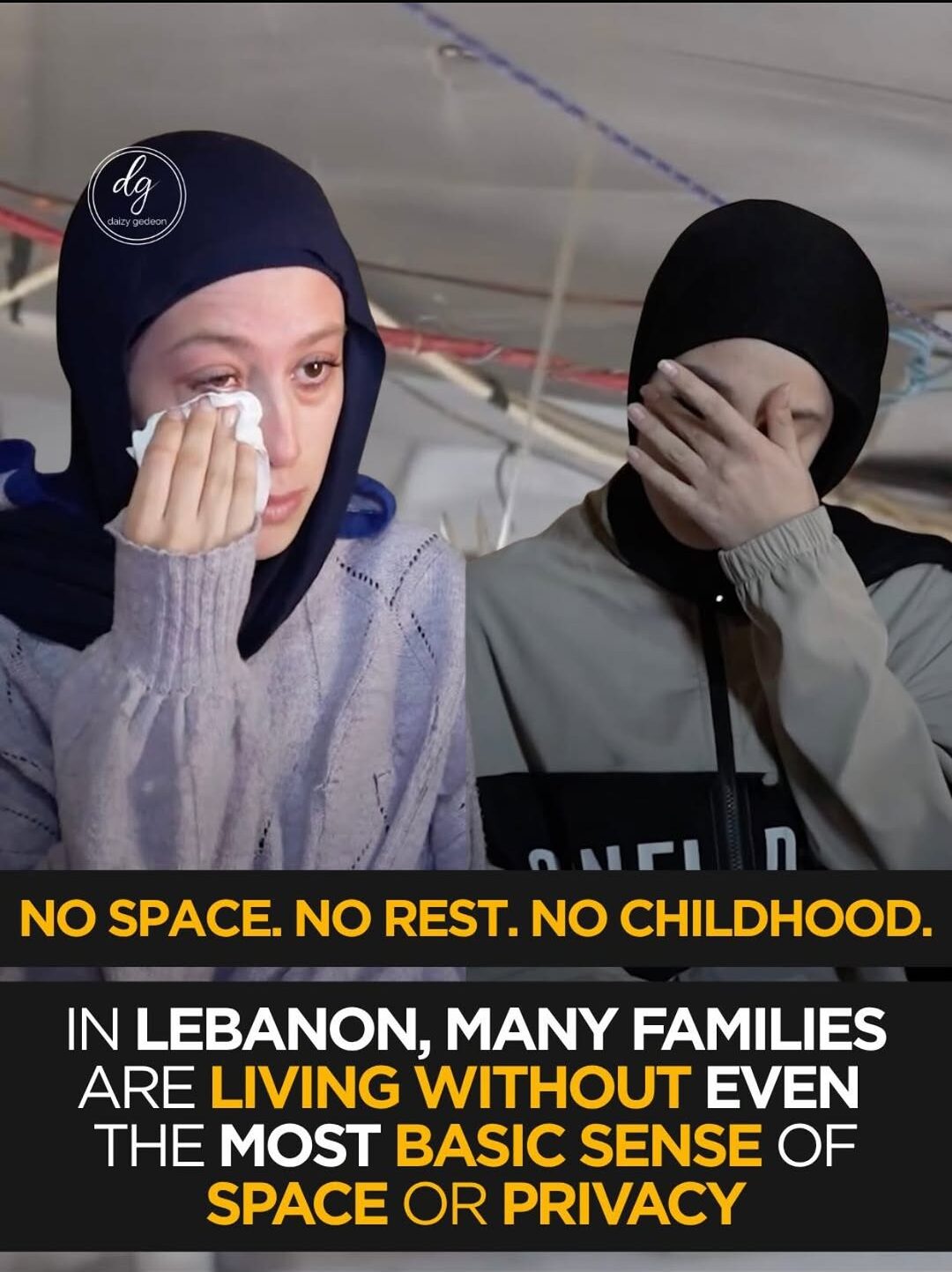 Lebanese Families Living Without Space, Privacy or Rest, New Report Shows
