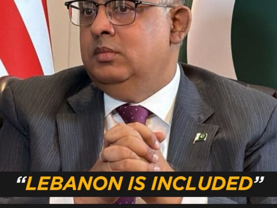 “Lebanon Is Included”: Pakistani Ambassador Says Ceasefire Applies Despite Ongoing Israeli Strikes