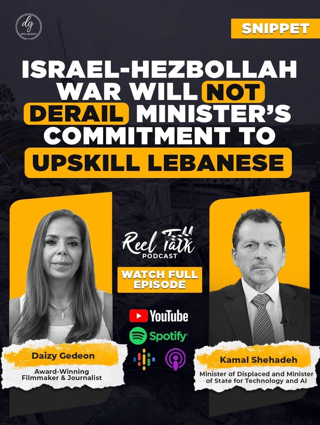 Lebanon Minister Says War Will Not Stop Tech and Skills Development
