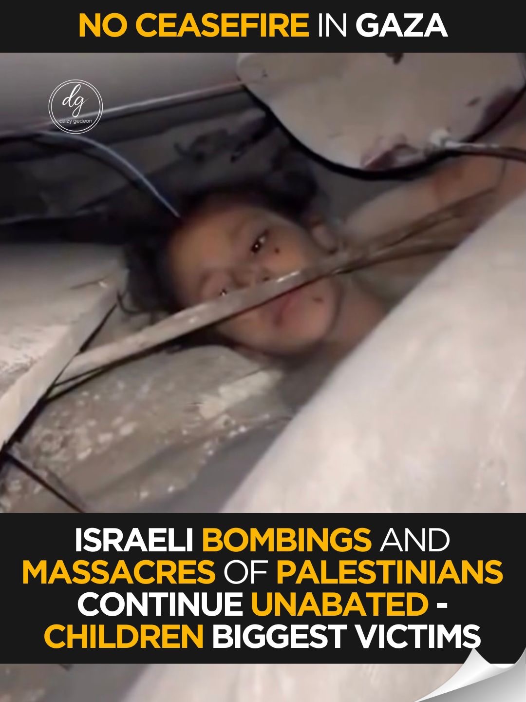 No Ceasefire in Gaza as Israeli Bombings Continue