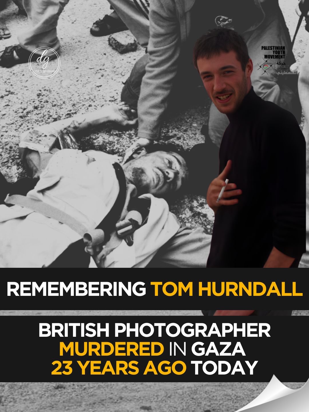 Remembering Tom Hurndall, British Photographer Killed in Gaza 23 Years Ago