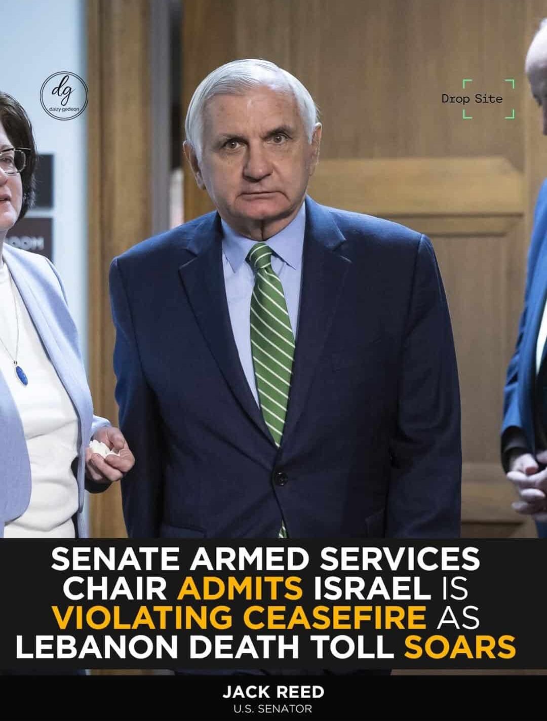Senate Armed Services Chair Admits Israel Violating Ceasefire as Lebanon Death Toll Rises