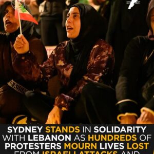 Sydney Rallies for Lebanon as Hundreds Protest Israeli Attacks and Demand Peace
