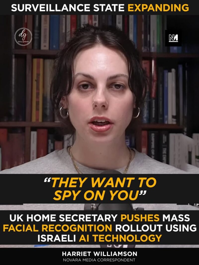 UK Home Secretary Plans Mass Facial Recognition Using Israeli AI, Critics Warn ‘They Want to Spy on You’