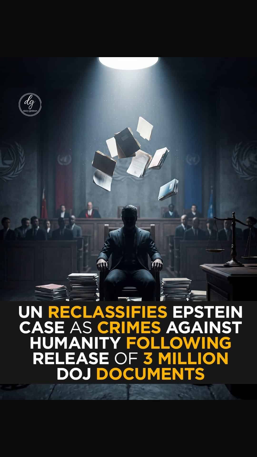 UN Reclassifies Epstein Case as Crimes Against Humanity After 3M DOJ Files Released
