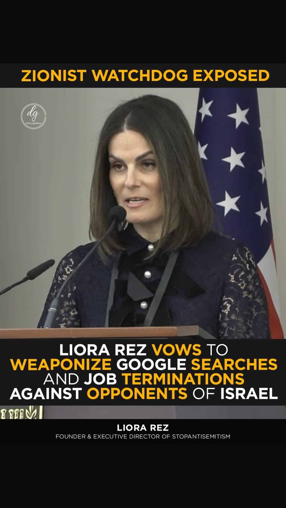 Zionist Watchdog Under Fire: Liora Rez Accused of Weaponizing Google Searches Against Critics