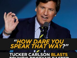 ‘How Dare You?’ Tucker Carlson Slams Donald Trump Over ‘Easter Threats’ Controversy 2 ‘How Dare You?’ Tucker Carlson Slams Donald Trump Over ‘Easter Threats’ Controversy