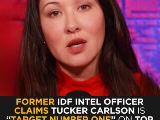 Former IDF Officer Claims Tucker Carlson Is Mossad "Target Number One" Amid Explosive Assassination Allegation 1 Former IDF Officer Claims Tucker Carlson Is Mossad "Target Number One" Amid Explosive Assassination Allegation