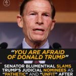 RICHARD BLUMENTHAL BLASTS TRUMP JUDICIAL NOMINEES AS UNFIT AND BIASED DURING SENATE HEARING RICHARD BLUMENTHAL BLASTS TRUMP JUDICIAL NOMINEES AS UNFIT AND BIASED DURING SENATE HEARING