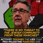 "لا يوجد أي تهديد لليهود من هذه المسيرات": ناشط يفنّد مزاعم استهداف المؤيدين لفلسطين لليهود “There Is No Threat to Jewish People”: Activist Debunks Protest Claims