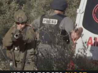 Distressing Footage: Israeli Forces Shoot and Injure Western Journalists in West Bank 5 Distressing Footage: Israeli Forces Shoot and Injure Western Journalists in West Bank