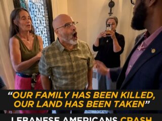 “Our Family Was Killed, Our Land Taken” Lebanese Americans Confront Ambassador Over Israel Violence 1 “Our Family Was Killed, Our Land Taken” Lebanese Americans Confront Ambassador Over Israel Violence