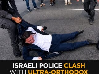 Violent Clashes Erupt as Ultra-Orthodox Jews Protest Israeli Military Draft 3 Violent Clashes Erupt as Ultra-Orthodox Jews Protest Israeli Military Draft
