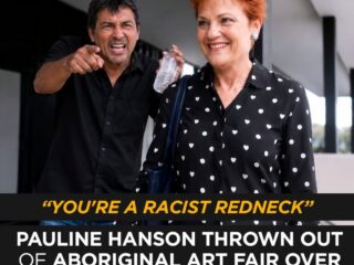 Pauline Hanson Ejected From Aboriginal Art Fair After Clash Over Indigenous and Muslim Australians 5 Pauline Hanson Ejected From Aboriginal Art Fair After Clash Over Indigenous and Muslim Australians