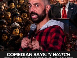 Comedian Sammy Obeid Goes Viral Comparing Trump Speeches to Iran's LEGO Videos 2 761596469_18577084111069100_1762287585724294384_n