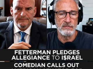 Jon Stewart Criticizes Senator John Fetterman Over Strong Support for Israel During Weekly Show 5 Jon Stewart Criticizes Senator John Fetterman Over Strong Support for Israel During Weekly Show