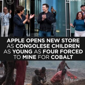 Apple Opens New Store as Congo Child Labor Concerns Over Cobalt Mining Intensify