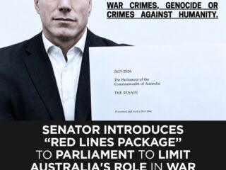 David Pocock Introduces ‘Red Lines’ Bills to Limit Australia’s Role in War Crimes and Genocide 4 David Pocock Introduces ‘Red Lines’ Bills to Limit Australia’s Role in War Crimes and Genocide