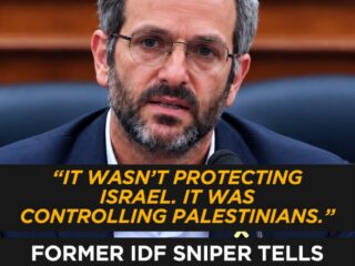Former IDF Sniper Tells U.S. Congress His Unit “Destroyed Palestinian Lives” 3 Former IDF Sniper Tells U.S. Congress His Unit “Destroyed Palestinian Lives”