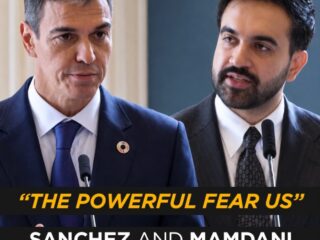 “The Powerful Fear Us”: Sánchez and Mamdani Unite Around Working-Class Economic Policies 1 “The Powerful Fear Us”: Sánchez and Mamdani Unite Around Working-Class Economic Policies