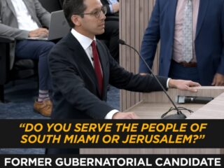 ‘Do You Serve South Miami or Jerusalem?’ James Fishback Removed After Challenging $450 Million Israel Decision 1 ‘Do You Serve South Miami or Jerusalem?’ James Fishback Removed After Challenging $450 Million Israel Decision